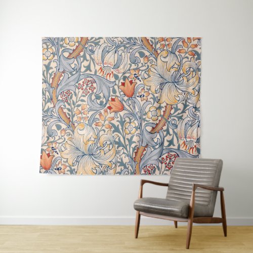Golden Lily William Morris Tapestry