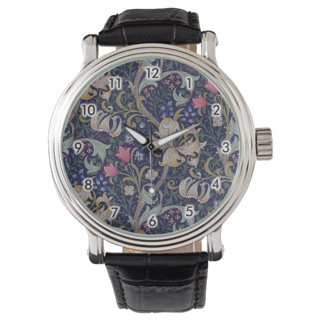 Golden Lily, William Morris Watch (Front)