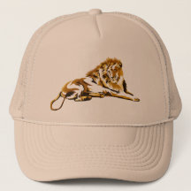 Golden Lion Hats \u0026 Caps | Zazzle