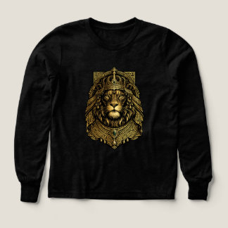 ​Golden Lion of Judah Sweatshirt - Royal African G Tri-Blend Shirts