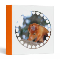 Golden Lion Tamarin Binder