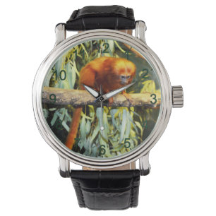 Golden Lion Tamarin Observing, Wristwatch