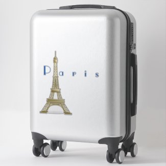 Golden look  Eiffel Tower - Paris Sticker