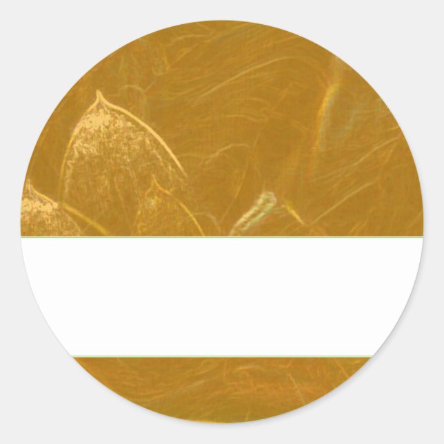 GOLDEN LOTUS BLANK TEMPLATE ARTISTIC LABEL DECO GI (Front)
