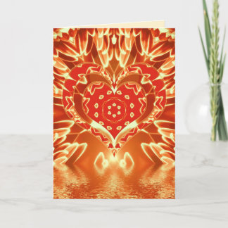 golden Love Card