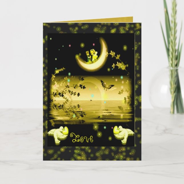 Golden Love Card (Front)