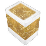 Golden Love Heart Shape Cooler Golden Love Heart Shape Cooler
