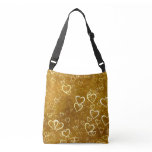 Golden Love Heart Shape Crossbody Bag Golden Love Heart Shape Crossbody Bag