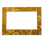 Golden Love Heart Shape Magnetic Frame Golden Love Heart Shape Magnetic Frame
