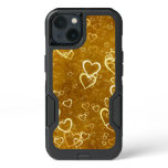 Golden Love Heart Shape iPhone 13 Case Golden Love Heart Shape iPhone 13 Case