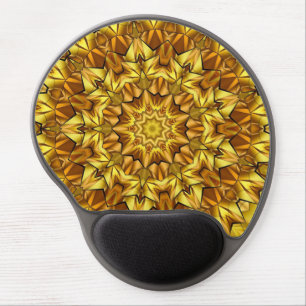 Golden Mandala Antique Abstract Design-63495 Gel Mouse Pad