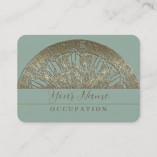 Golden Mandala - Business Card