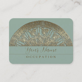 Golden Mandala - Business Card