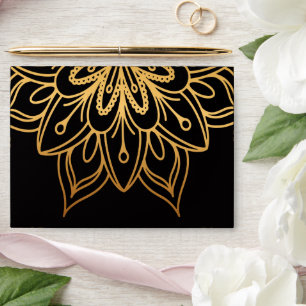 Golden Mandala Envelope