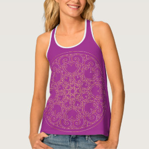 Golden Mandala - Tank Top