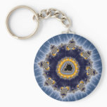 Golden Mandelbrot - Fractal Keychain