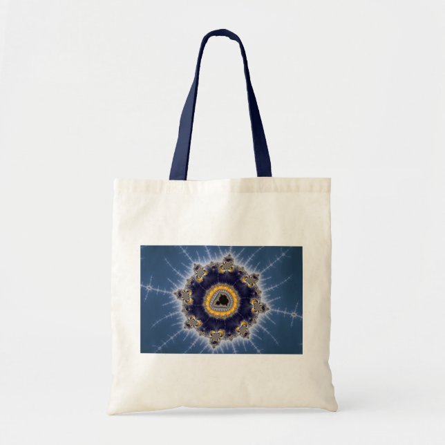 Golden Mandelbrot - Fractal Tote Bag (Front)