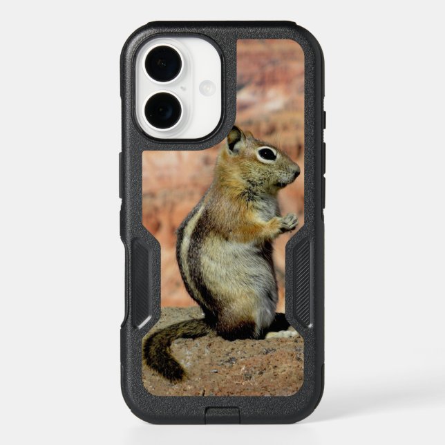 Golden Mantled Ground Squirrel Otterbox iPhone Case (Back)