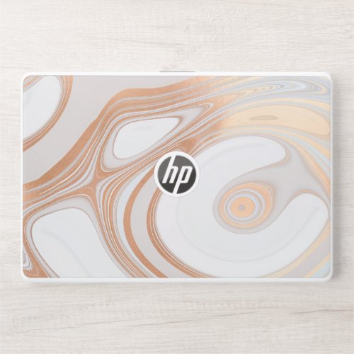 Golden Marbel HP Laptop skin 15t15z