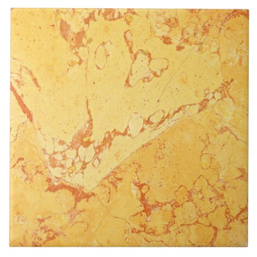 Golden marble ceramic tile