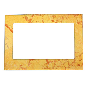Golden marble magnetic frame