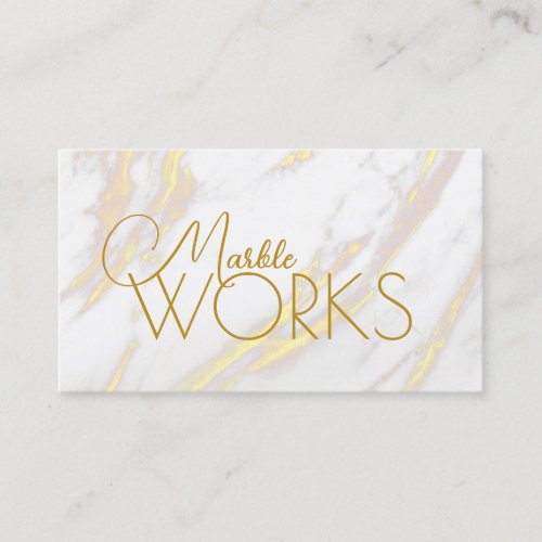 Golden Marble Stone Works Countertops Monuments Business Card