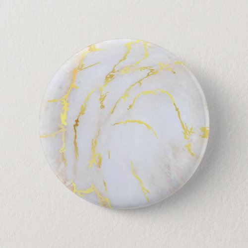Golden Marble Template Trendy Elegant Custom Button