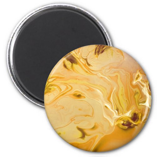 Golden Marble Texture Magnet