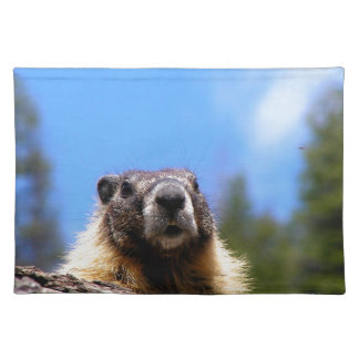 Golden Marmot in Canada Placemat