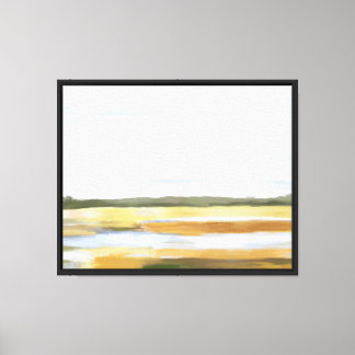 Golden Marsh Canvas Print