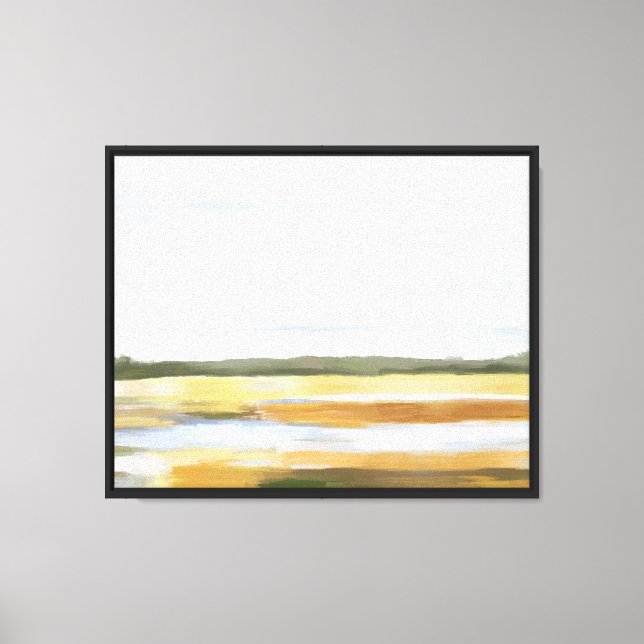 Golden Marsh Canvas Print (Front)
