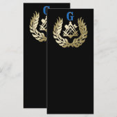 Golden masonry symbol (Front/Back)