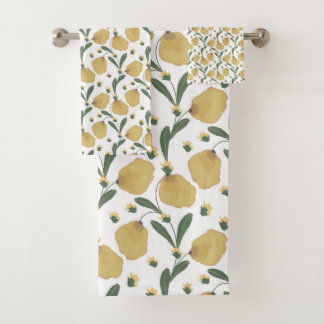 "Golden Meadow" Bath Towel Set