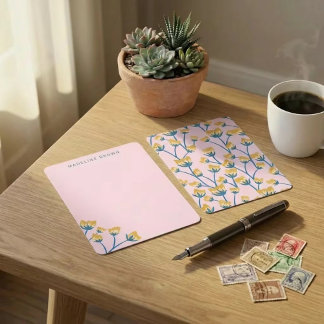 Golden Meadow Note Card