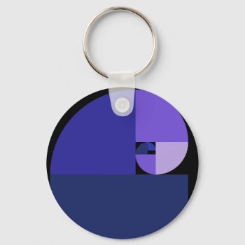 Golden Mean Keychain by Ars_Brevis at Zazzle