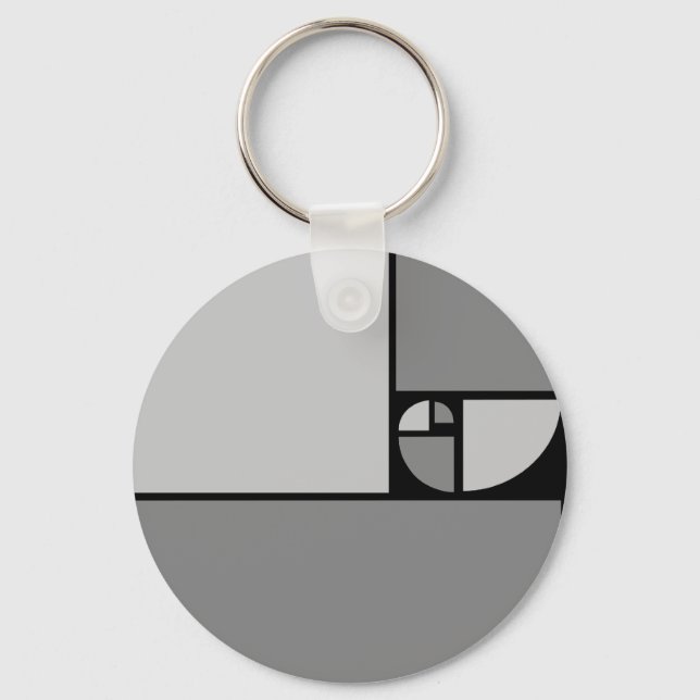 Golden Mean Keychain (Front)