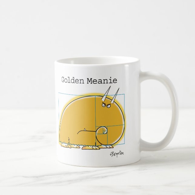 GOLDEN MEANIE by Sandra Boynton Coffee Mug (Right)
