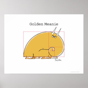 GOLDEN MEANIE by Sandra Boynton Poster