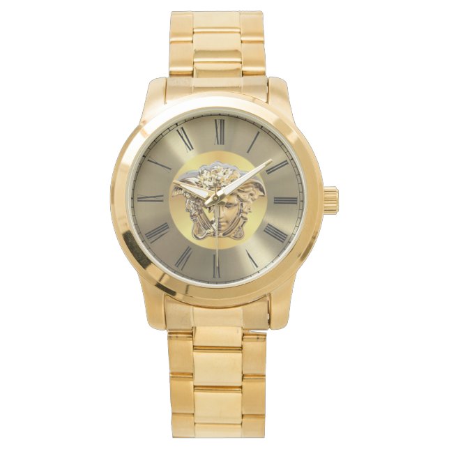 Golden Medusa Watch (Front)