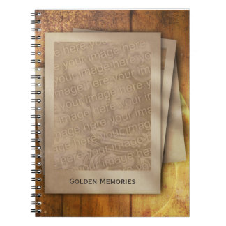 Golden Memories Notebook