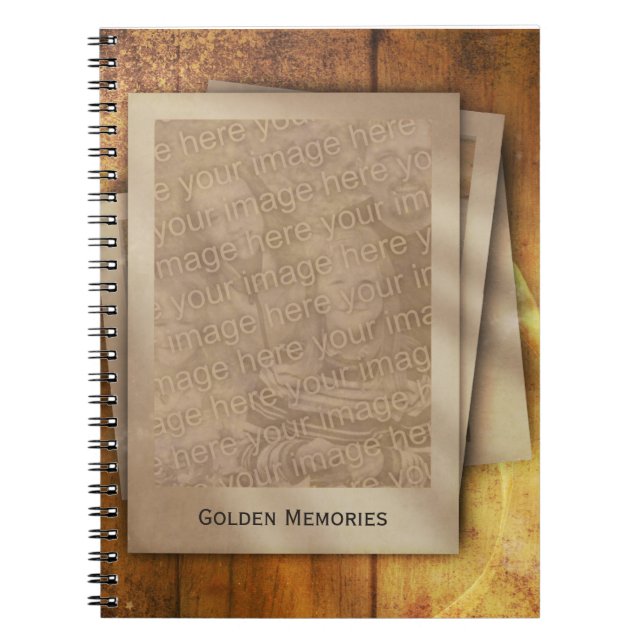 Golden Memories Notebook (Front)