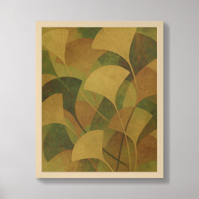 Golden Memories of Gratitude Framed Art (Framed Front)