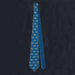Golden menorah Hanukkah greeting festival of light Neck Tie<br><div class="desc">Golden menorah Hanukkah greeting festival of lights decoration</div>