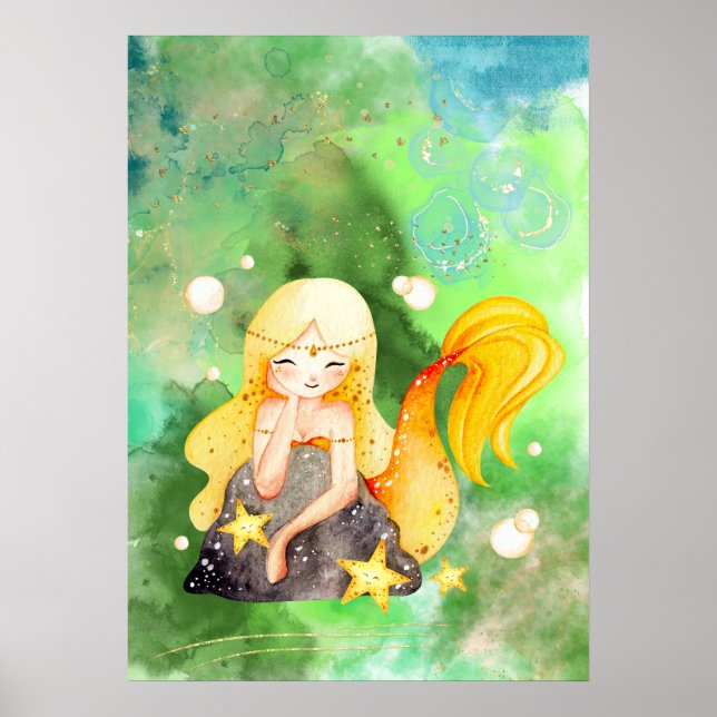 Golden Mermaid  Poster (Front)
