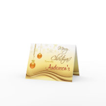 Golden Merry Christmas