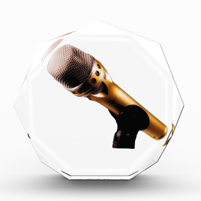 Golden Microphone Award (Front)
