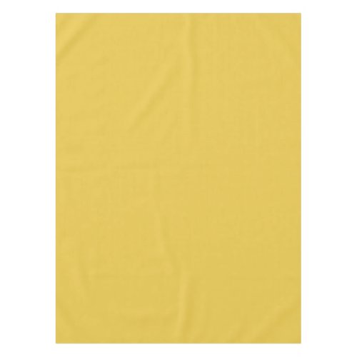 Golden Mid_tone Yellow Solid Color 040_76_30 _ Hue Tablecloth