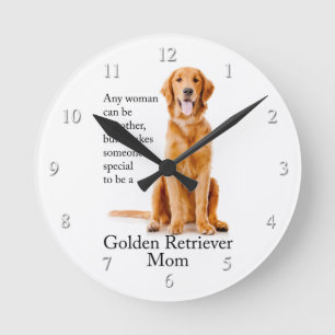 Golden Mom Clock