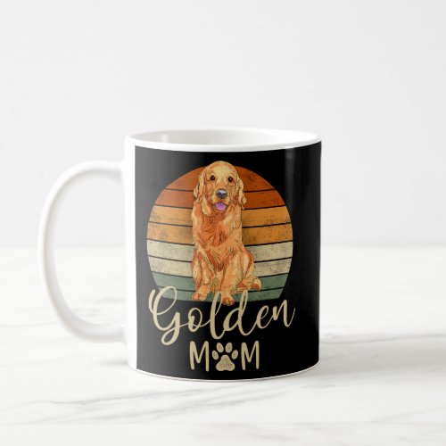 Golden Mom Sunset Golden Retriever Dog Mama Coffee Mug