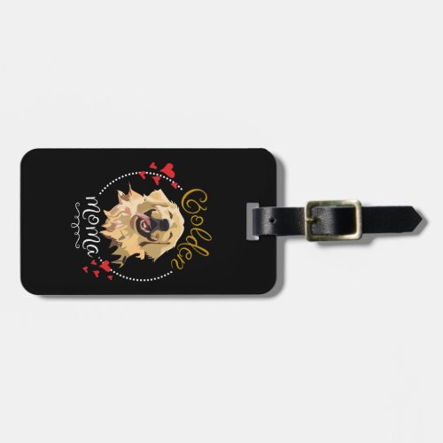 Golden Moma Celebrate the Love of Retrievers Luggage Tag